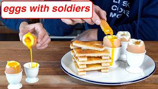 The BEST Breakfast You NEVER MAKEEggs With Soldiers [upl. by Stutzman]