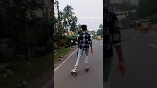 new roller skating public 😱😱 [upl. by Enylodnewg]