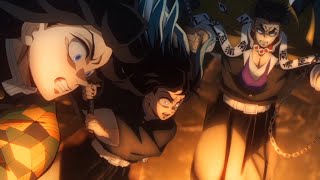 Hashira Unite  I Demon Slayer Season 4 Episode 8 English cc [upl. by Iams]