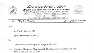 DA ENHANCEMENT FOR OAV EMPLOYEES  OAVS 50 TO 53 DA ENHANCED [upl. by Odlavso]