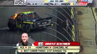 Top 10 unluckiest NASCAR Drivers  2 Brent Raymer [upl. by Berg]