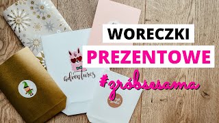 Papierowe woreczki prezentowe  Zrób se sama  Mówię o ślubie [upl. by Atnovart]