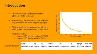 EPICTRACE predicting TCR binding to unseen epitopes  Dani Korpela  Poster  ISMBECCB 2023 [upl. by Ballard247]