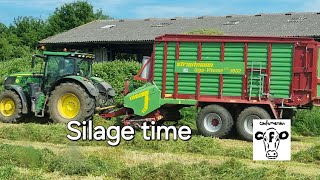 Grass silage 2024 Strautmann wagons [upl. by Alset15]