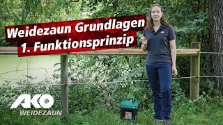 Weidezaun Grundlagen 1 Funktionsprinzip [upl. by Jung]