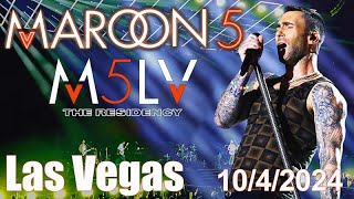 Maroon 5 Concert Las Vegas 1042024 [upl. by Ithaman]