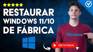 Cómo RESTAURAR WINDOWS 1110 de FÁBRICA  ⚙️ Restaurar a su Estado Original ⚙️ [upl. by Noel]