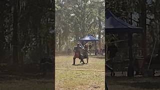 Epic Knight Fight shorts fighting medieval knight epic history [upl. by Aisanat]