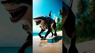 The Fierce Showdown Shark Fish vs Lion Shark vs Lion The Ultimate Battle of Beasts shark [upl. by Aicilat]