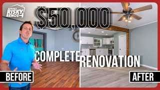 Unbelievable Home Transformation  Full Before amp After Renovation  Risky Renos [upl. by Minetta]