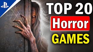 Top 20 Best PS4 amp PS5 Horror Games In 2023 NEW [upl. by Ainelec]