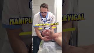 🦴MANIPULACIÓN CERVICAL Thrust  crujir cuello [upl. by Zins]