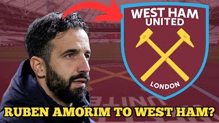 Ruben Amorim Would Be The DREAM Manager For West HamHeres Why Tactical Analysis [upl. by Ransell321]