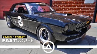 65 Ford Mustang with NASCAR Transmission amp 363 Stroker Making 680 hp  Street Legal Racecar [upl. by Chenay1]