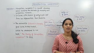 Monopolistic Competition II Price and Output determination in Monopolistic Competition [upl. by Noyr]