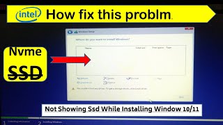 windows 10 installation ssd not showing up  hard disk not detected while installing windows 1011 [upl. by Spevek699]