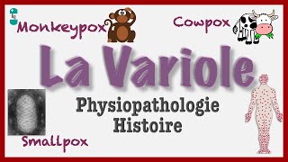 La Variole  Physiopathologie Histoire MONKEYPOX Transmission [upl. by Neufer]