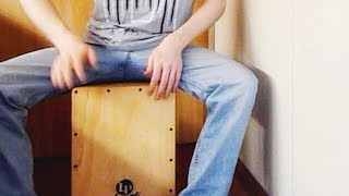 Cajon Tutorial Basic Beat Lesson [upl. by Port662]