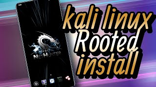 install kali nethunter on rooted android NEW [upl. by Eilac]