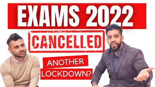 Will GCSE and ALevel exams be cancelled in 2022 if schools go into a lockdown [upl. by Atinauj76]