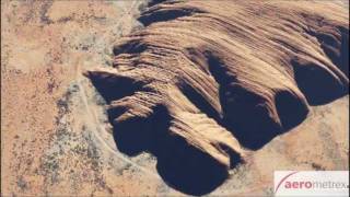 Uluru  Ayers Rock Outback Australia 3D animation generated from aerial photogrammetry [upl. by Yattirb]