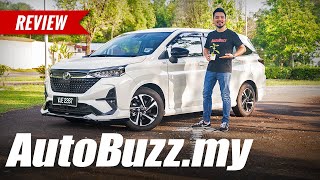 2022 Perodua Alza AV review The people’s 7seater MPV  AutoBuzz [upl. by Adeys]