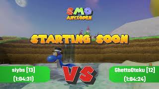 SMO Any Open Div C siybs vs GhettoOtaku [upl. by Newol912]