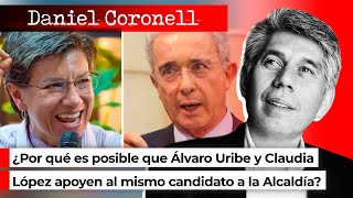 ¿Por qué es posible que Álvaro Uribe y Claudia López apoyen al mismo candidato a la Alcaldía [upl. by Arema]