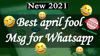 April Fool Prank Links for Whatsapp  How to Make April Fool Ideas  April Fool Whatsapp Status [upl. by Amiaj905]