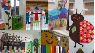 Preschool decoration ideasClassroom decoration designWall decoration ideasdoor decoration ideas [upl. by Amaral906]