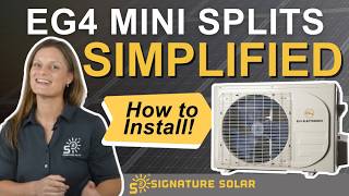 EG4 Mini Splits Simplified Your Questions Answered and How to Install [upl. by Cressler]