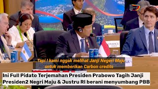 Ditagih Presiden Prabowo Terdiam Presiden2 KayaPM Kanada Kaget RI Komit Nyumbang Tp Yg Kaya CmJanji [upl. by Edijabab]