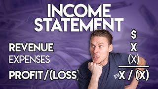 The INCOME STATEMENT for BEGINNERS [upl. by Primalia865]