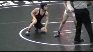 119lb Final  2009 New England Wrestling Tournament [upl. by Fernyak]