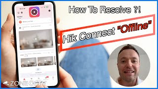 How to solve Hik Connect Offline error on the Hikvision CCTV App [upl. by Acinomahs]