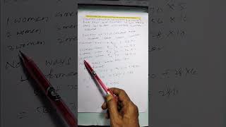 PERMUTATION AND COMBINATION MATH JEE MAIN ADVANCE CUET CBSE ISC GATE ESE CAT CSAT NDA [upl. by Benilda438]