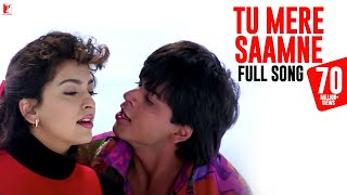 Tu Mere Saamne Song  Darr  Shah Rukh Khan Juhi Chawla  Lata Mangeshkar Udit Narayan  ShivHari [upl. by Anivek]