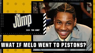 What if Carmelo Anthony went to the Pistons in 2003  The Jump [upl. by Vaas802]