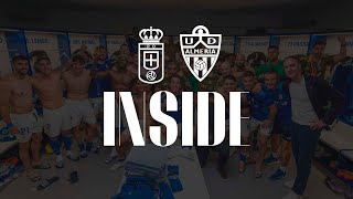 INSIDE Real Oviedo  UD Almería Jornada 9 [upl. by Nevla]