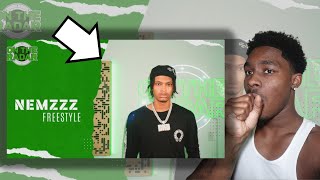 THE NEMZZZ ON THE RADAR FREESTYLE REACTION [upl. by Yelrac275]