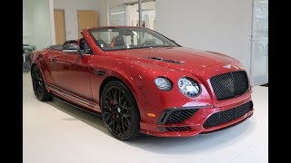 2018 Bentley Supersports GTC Technical Review [upl. by Yeltsew57]