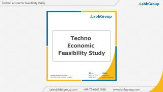 Techno economic feasibility study  Labh Group [upl. by Esihcoc]