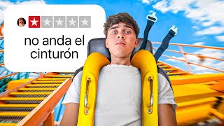 Probé los Parques de Atracciones con Peores Reseñas [upl. by Tenay]