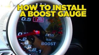 How To Install Boost Gauge DIY [upl. by Mita769]