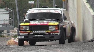 Ladas on fire at Rally Legend  Always Sideways Show amp Jumps Lada VFTS 2101 amp 2107 [upl. by Zuliram]