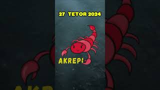 AKREPI  Horoskopi ditor 27 tetor 2024 [upl. by Anitnuahs51]