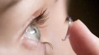 How To Apply Contact Lenses [upl. by Aihsotal105]