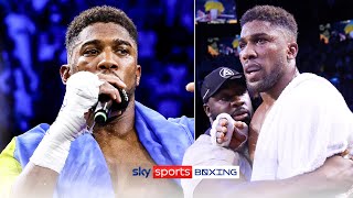 UNCUT Anthony Joshuas full reaction after Oleksandr Usyk defeat [upl. by Cele408]