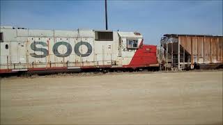 Soo Line Switching Brookings SD 3262014 [upl. by Margeaux]