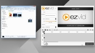 Add Pictures and Video to Ezvid [upl. by Birchard85]